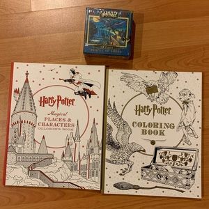 Harry Potter Coloring Books and Puzzle